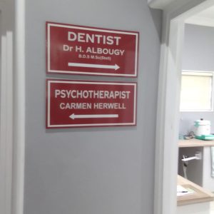 Workplace signage