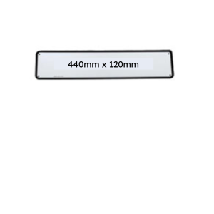 Standard Numberplate
